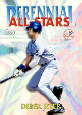 2000 Topps Perennial All-Stars #PA2 Derek Jeter Baseball Card Yankees Near Mint