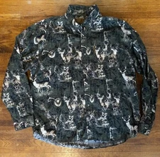 Legendary Whitetails Original Deer Gear Buck  Button Shirt 2XL
