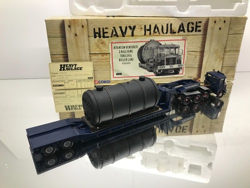CORGI CC12507 PICKFORDS ATKINSON VENTURER KING TRAILER+BOILER -1:50- GOOD IN BOX - Picture 10 of 13