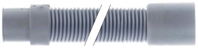 ABLAUFSCHLAUCH DN24 L 1500MM A D INNEN 24MM A D AUßEN 28MM B D INNEN 28MM