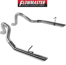 Flowmaster 2.5 Pre-bent Steel Tailpipes For 1986-1993 Ford Mustang Lxgt 5.0l