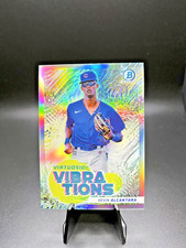 2022 Bowman Virtuosic Vibrations Kevin Alcantara #VV-11 Cubs Baseball Card