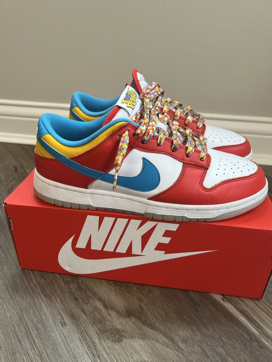 NIKE DUNK LOW X LEBRON JAMES X FRUITY PEBBLES - DH8009-600  display picture 1