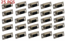 25 x DB15 HD15 HD Female 15-Pin D-SUB VGA SVGA Solder Type Connector Cup Socket