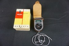 Vintage Sekonic Seiko L-6 / L-VI Photography Light Meter with Leather Case 