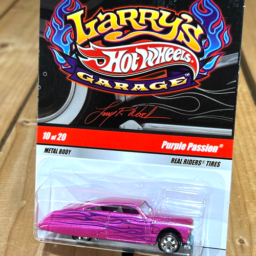 Hot Wheels Larry's Garage - Purple Passion Lowrider - Real Riders 1:64 Diecast
