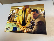 STEVE SCHIRRIPA Michael Imperioli Dual Signed Sopranos 8x10 Auto Photo Spin BAS