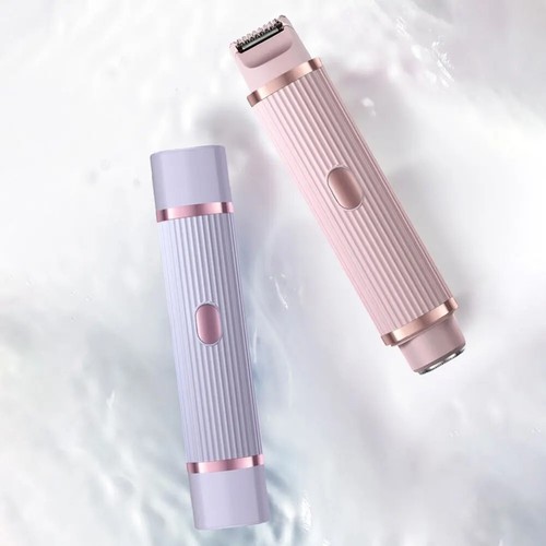 2in1 Electric Razor, Bikini/Facial Trimmer, Painless, Portable for Women - Picture 4 of 10