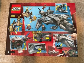 LEGO MARVEL SUPER HEROES AVENGERS QUINJET BATTLE MINI-FIGURE BOX SET DISNEY