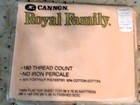 Vintage Cannon Royal Family Twin Flat Sheet Peach color NIP — photo 1