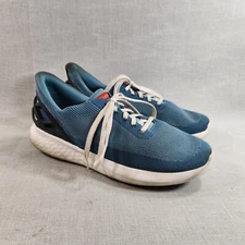 Kizik Athens Deep Sea Blue Mens Size 12 Lace Up Running Sneakers Shoes