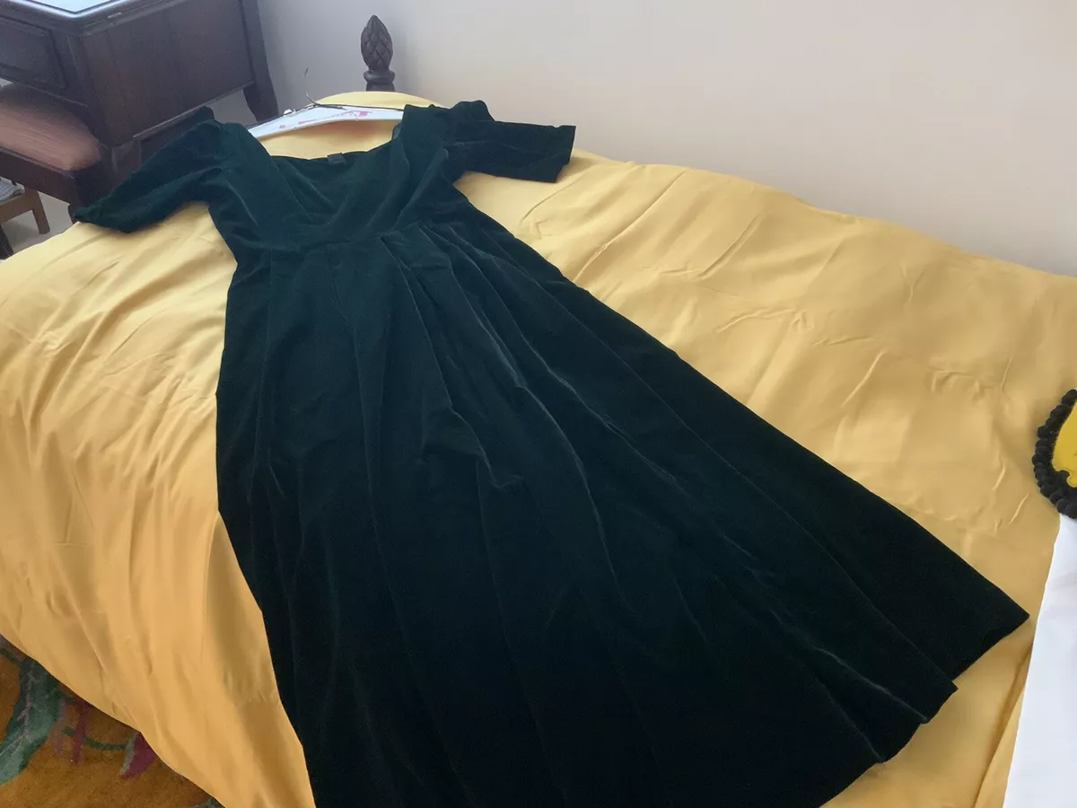 Laura ashley green dress cheap