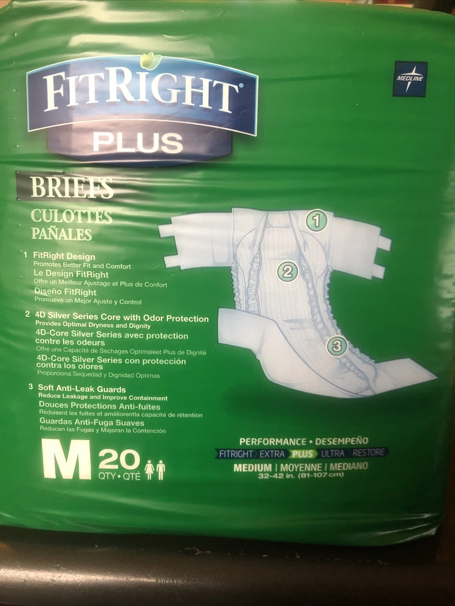 Medline fitright clearance plus briefs