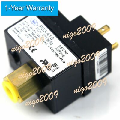 1PC New Original Emerson Alco Pressure Switch PS3-A1S 0.5/2bar