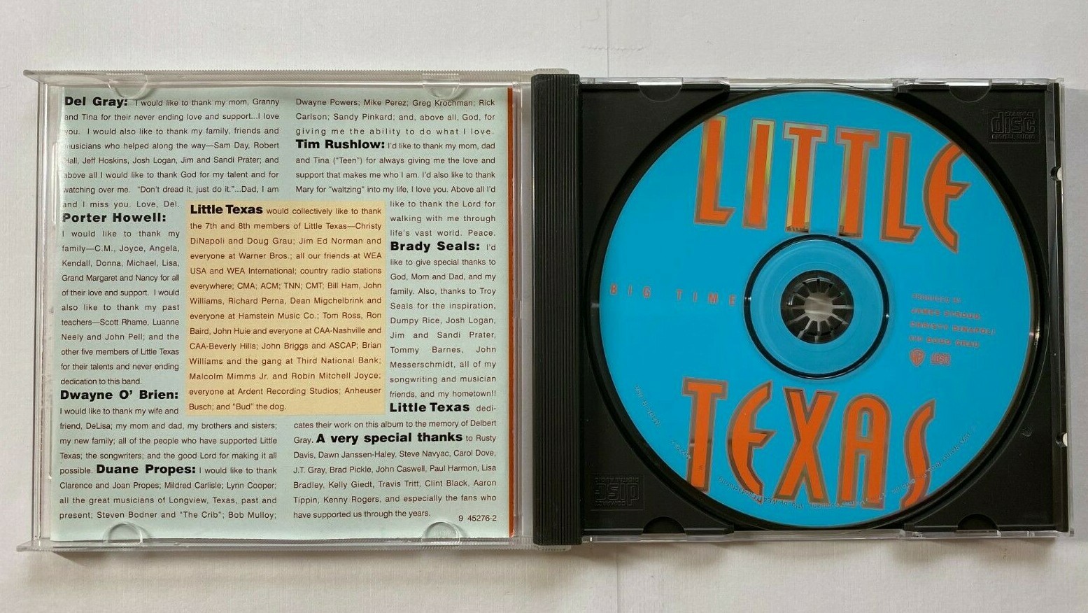 CD LITTLE TEXAS BIG TIME Clean Used GUARANTEED eBay