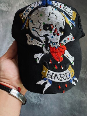 Ed Hardy Military Skull Cap y2k・ギャル Ed Hardy Military Skull Cap y2k・ギャル