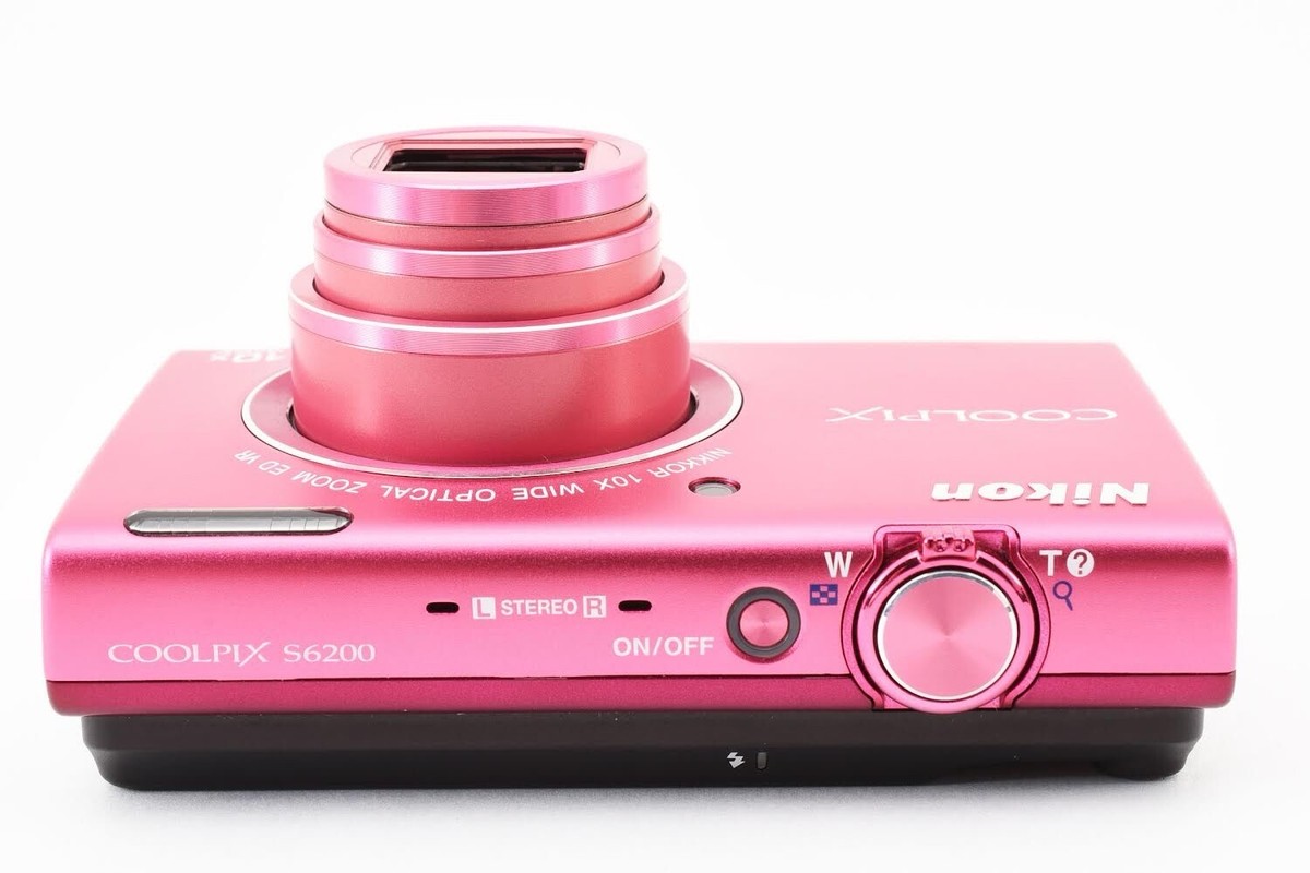 Nikon COOLPIX S6200 Pink Superb | eBay Nikon COOLPIX S6200 Pink Superb | eBay