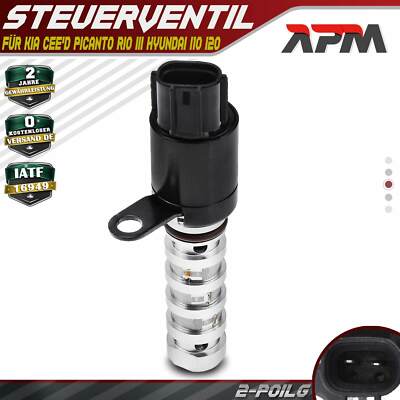 Steuerventil Magnetventil für KIA Cee'D Picanto Rio III Hyundai i10 i20 1.0 1.2L