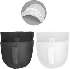 2 Pairs Set-in Shoulder Pads Thickness 1.5cm Breathable Sponge Pads Shoulder Enh