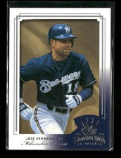 Jose Hernandez 2003 Donruss Diamond Kings #115 Milwaukee Brewers