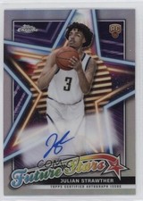 2023-24 Topps Chrome Future Stars Auto Julian Strawther #FSA-JS Auto 0v2h