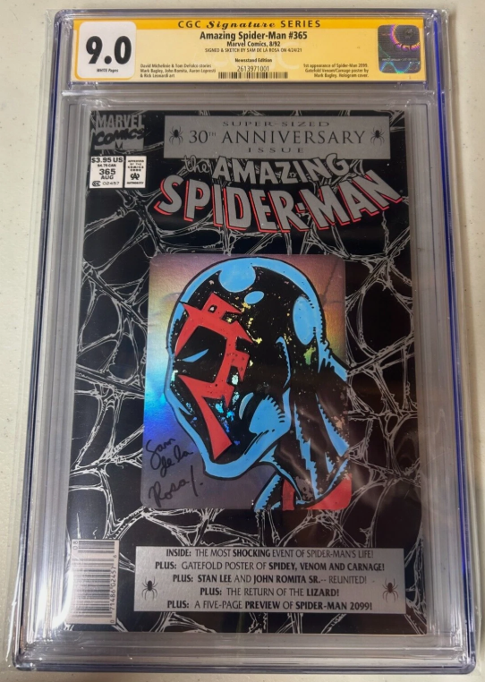 【スパ2099】ryo様★専用ページ 🔥 Amazing Spider Man #365 CGC SS 9.0 1st 2099 Signed DeLaRosa