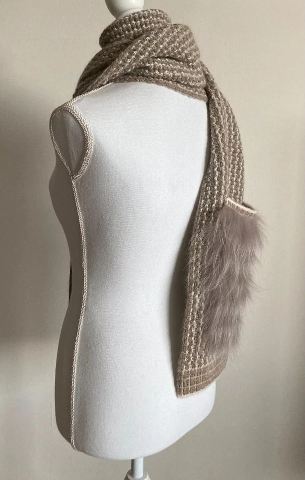 Bufanda estola de piel de Elna Echarpe LOUIS VUITTON M75090 Foto 4 de 4