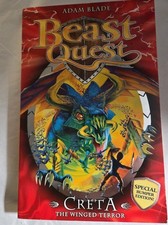 Beast Quest Creta The Winged Terror Paperback Book Great Condition