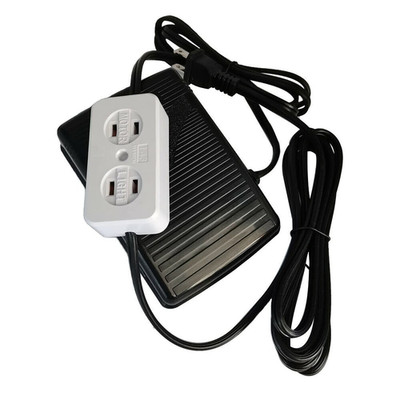 Bequilter Universal Foot Control Pedal W/Cord 110/120V Light/Motor Block Fc-143