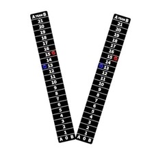 Cornhole Scoreboard with Magnetic, 2 Score Keppers Keep 2 Vertical Scoreboards