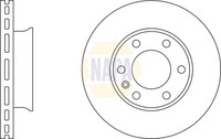 2X Napa Bremsscheibe BelüFtet Ø300Mm FüR Mercedes-Benz Sprinter 35-T Kasten