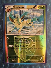 Leafeon 11/116 - Reverse Holo Rare LP/NM Pokemon 2013 Plasma Freeze