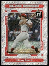 2023 Donruss #E1 Johnny Bench Elite Series Rapture