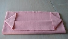 TISSU JERSEY ROSE tissé en rond 90 x 80 cm