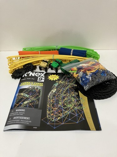 K'NEX 2010 Cobra’s Curse Dueling Coaster set 51023 100% Complete w/ Instructions