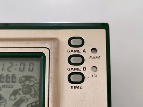 Nintendo PP-23 Popeye Wide Screen Game and Watch 1983 Japan Tested #04677547