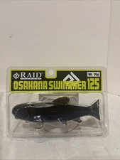 Raid Japan Osakana Swimmer 125 Slow Sink 35g/1.235oz 125mm/4.921”  Shikkoku Shad