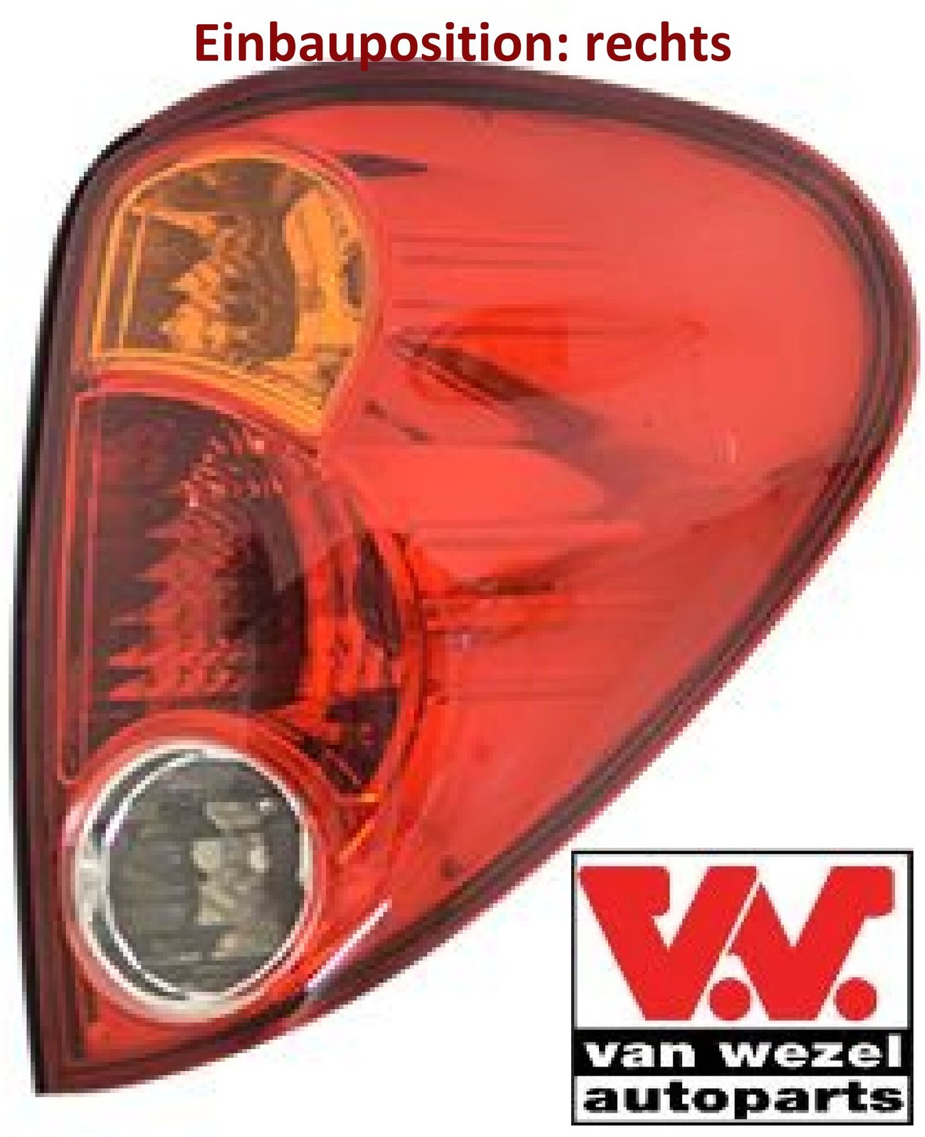Van Wezel Heckleuchte Rechts 3295922 Für Mitsubishi - Bild 2