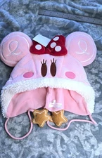 Tokyo Disney Dosneyland Resort Christmas GingerBread Hat Minnie Plush 2011