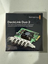Blackmagic Design DeckLink Duo 2 4 Lane SDI Playback and Capture Blackmagic Design DeckLink Duo 2 4 Lane SDI Playback and Capture