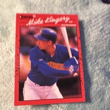 Donruss 1989 Mike Kingery Seattle Mariners #601 Baseball Card