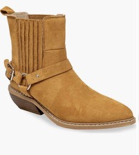 Bota Chelsea Chase And Chole Yareli Western Hebilla (mujeres) Solo $60 Nueva con Caja Talla 9
