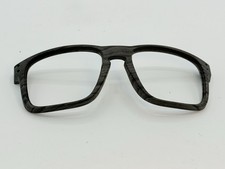 OAKLEY HOLBROOK SUNGLASSES REPLACEMENT FRONT ORBITALS FRAME WOODGRAIN NO RIVETS