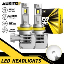 AUXITO H11 LED Headlight 6500K Low Beam Bulbs Conversion Kit Xenon White 30000LM