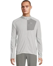 Arc'teryx Delta Jacket Men's Large Solitude Void Full Zip Stretch Pockets TLW695