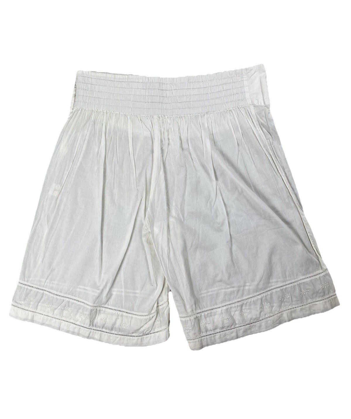 Gudrun Sjoden damas lagenlook algodón pantalones cortos de tiro alto talla L ...