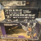 Hasbro Transformers Insecticon Kickback Action Figure 1985 AFA 70 Boxed