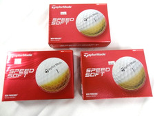 TaylorMade Speed Soft Golf Balls 2025 White 3 Dozen NEW 2494