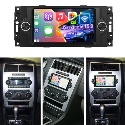 2+64G Apple Carplay Android 15.0 Autoradio Für Dodge Charger 2006-2007 WIFI DSP