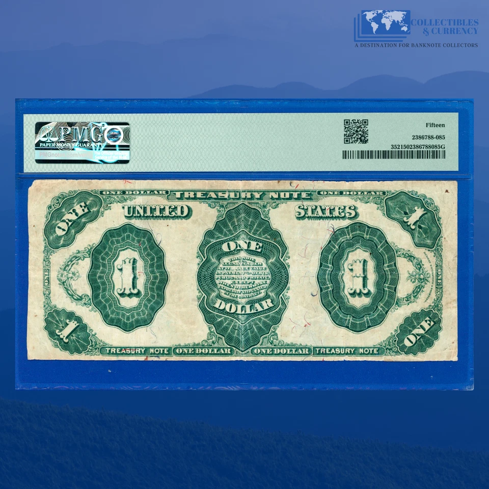 Fr.352 1891 $1 One Dollar Treasury Note "STANTON ", PMG 15 Comment #66242 - Image 2 of 3